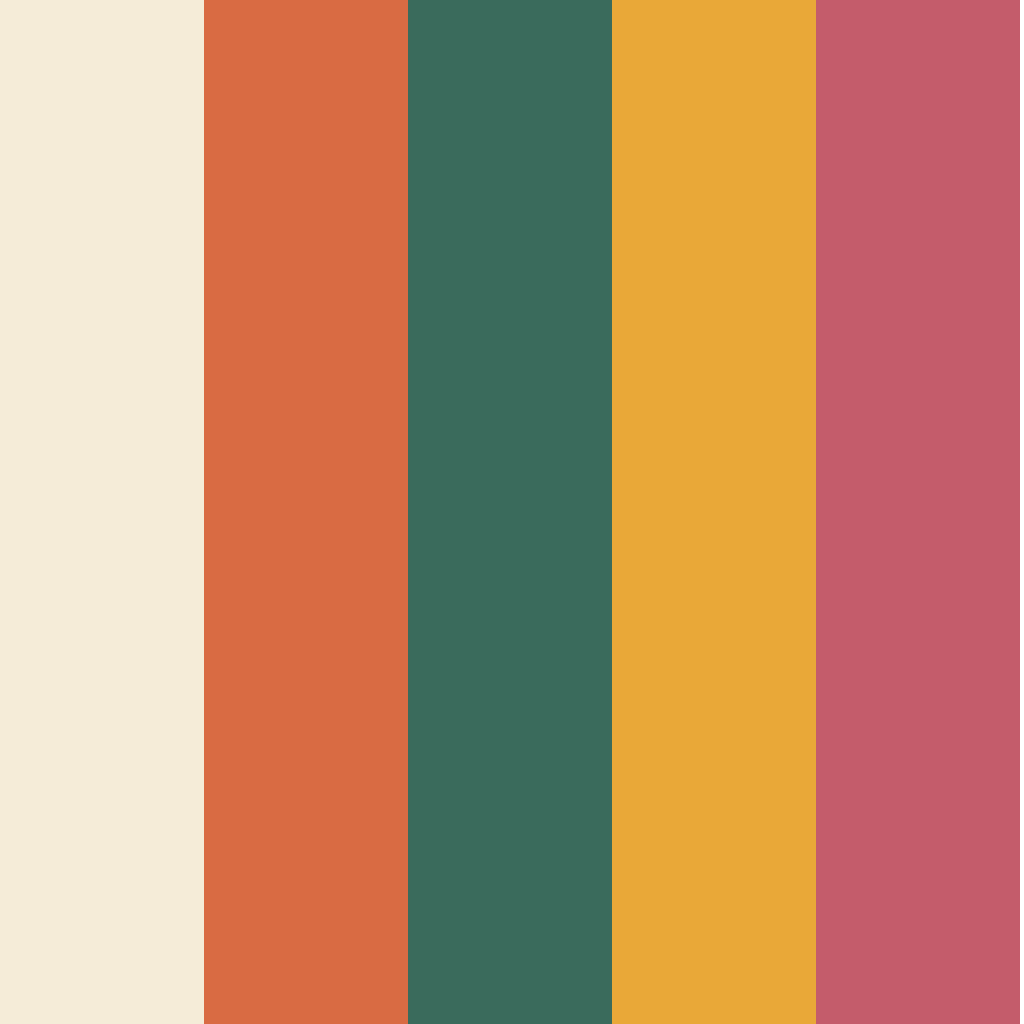 Italian summer SS27 colour palette